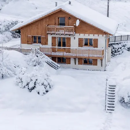 Domek alpejski Le Grizzli-3 Chambres- 8 Couchages- Vue Imprenable